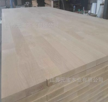 美国赤杨木实木板可定制批发上色家居指接板实木家具板橱柜集成材图2
