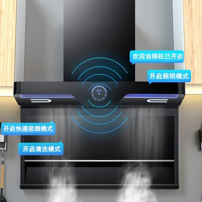 加工定制 厨房抽油烟机家用 吸油烟机7字机 侧吸式 自动清洗烟机图4