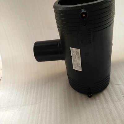 厂家供应 中升PE电熔异径三通 管件 规格齐全可批发量大价优PE管图2
