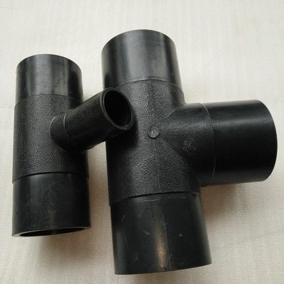 厂家批发 中升PE电熔等径三通 管材配件 工矿排水市政工程常用图2