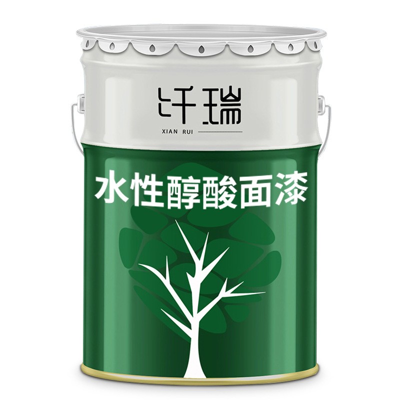 定制水性醇酸面漆钢结构机械设备漆汽车桥梁工业漆金属防腐涂料图5