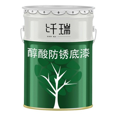 水性醇酸防锈底漆钢结构金属防锈漆工业漆防腐涂料定制生产厂家图5