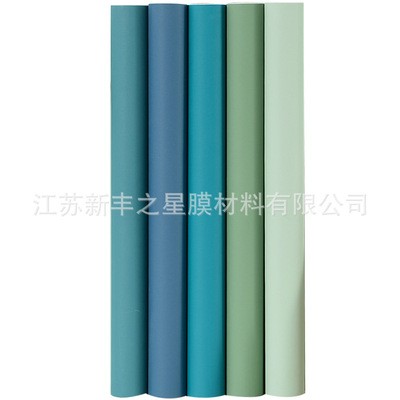 莫兰迪色自粘墙纸卧室房间宿舍墙面装饰防水防潮桌柜纯色翻新贴纸图5