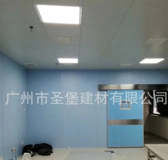 医院无机预涂板A级防火装饰板洁净板冰火板水泥纤维装饰板图2