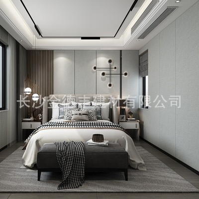 木饰面板竹木纤维集成墙板护墙板免漆uv板木纹板电视背景墙装饰图3