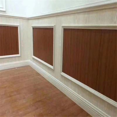 集成墙板竹木纤维石塑塑钢竹炭纤维护墙板幼儿园酒店 装饰墙裙板图2