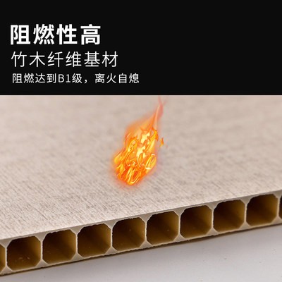 400宽竹碳纤维集成墙板 石塑护墙板全屋快装板医院酒店幼儿园批发图4