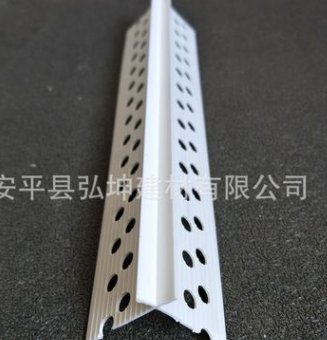 厂家供应 PVC海棠角阳角线 外墙真石漆仿瓷阳角修边条 30*30mm图4
