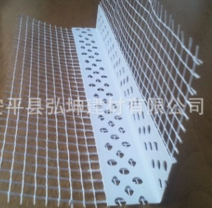 PVC阳角条 外墙保温护角网 带网格布护角条 现货供应图2