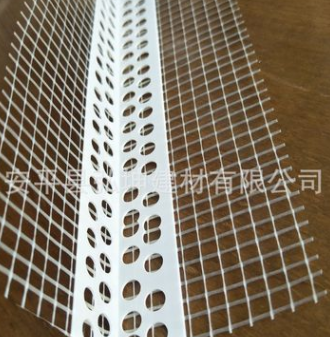 供应 PVC阳角条 外墙保温护角网 带网格布 现货批发图3