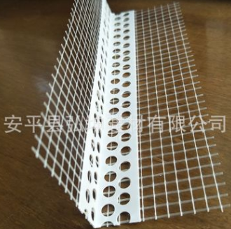 供应 PVC阳角条 外墙保温护角网 带网格布 现货批发图2