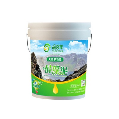 厂家供应天然硅藻泥涂料内墙涂料翻新干粉涂百年建筑装饰环保材料图4