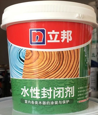 立邦漆 立邦水性漆封闭剂 水性木器漆 水凝水性板材封固底漆 1KG图3