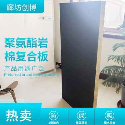 聚氨酯岩棉复合板 外墙保温复合岩棉板 轻质砂浆纸岩棉复合板厂家图2