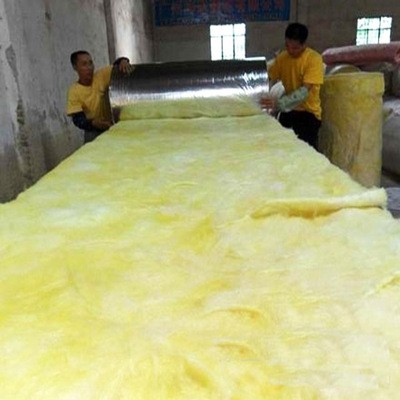w现货批发玻璃棉毡离心玻璃棉卷毡40厚玻璃棉毡 吸音彩色玻璃棉毡图3