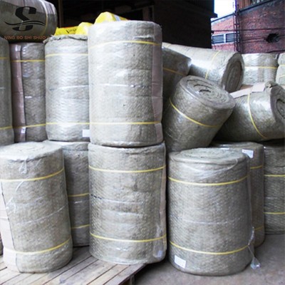阻燃防火憎水岩棉毡 幕墙保温隔热棉卷毡 钢结构铝箔岩棉保温毡图4