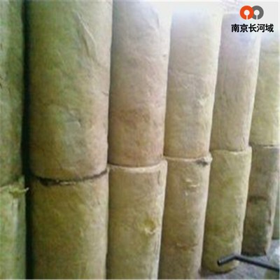 钢套钢蒸汽保温管管道岩棉管 贴铝箔岩棉管壳 防火岩棉管图2