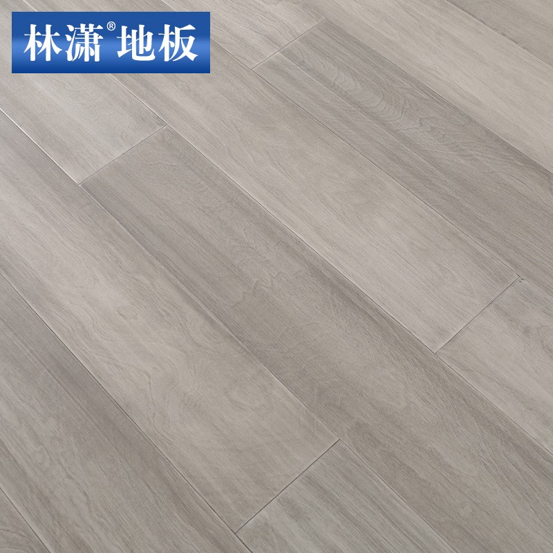桦木多层实木复合地板灰色地热地暖厂家直销简约室内家用工程定制图3