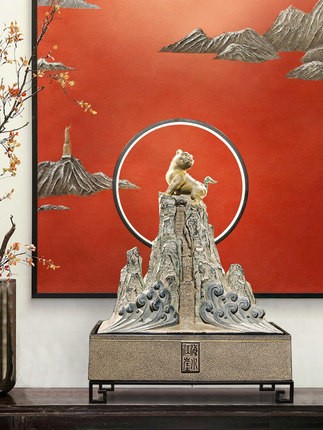 汉韵堂玄关流水摆件客厅招财装饰品镇宅摆设创意室内家居桌面水景图4