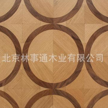 橡木拼花地板 实木拼花地板艺术拼花地板 15mm抗地热 厂家直销
