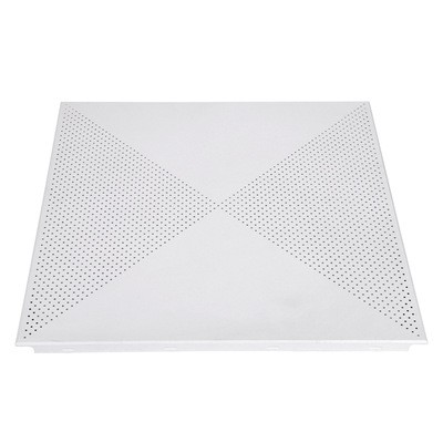 集成吊顶铝扣板300*300*600*600办公室工程吊顶穿孔铝合金天花板图5