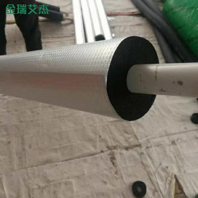 厂家批发B1级橡胶保温套管 黑色高密度阻燃隔热套管 太阳能橡塑管图2