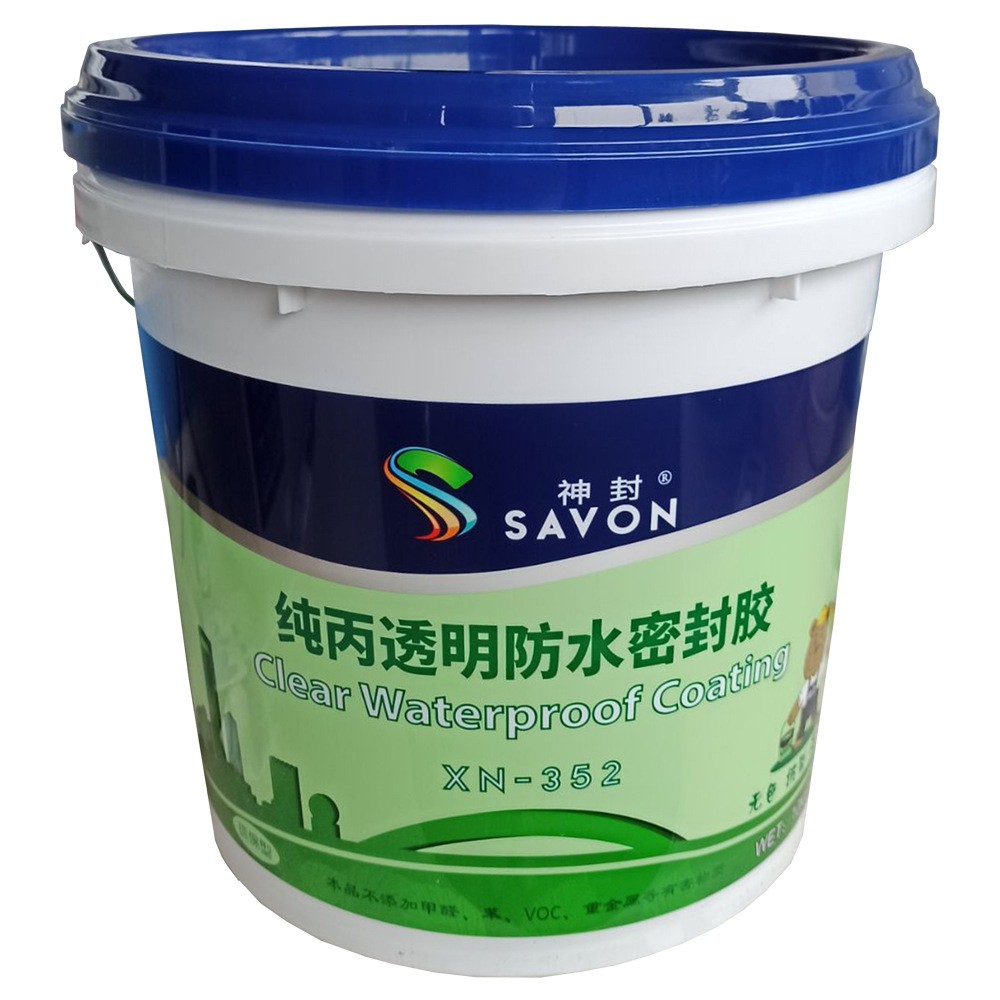 神封外墙透明防水胶丙烯酸防水胶免砸砖卫生间阳台屋顶房屋补漏胶图4