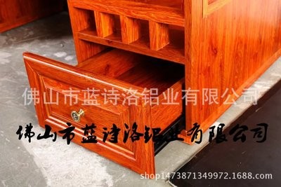 茶几茶台批发 铝合金茶几 现代中式地海海几格茶几 现代简约茶几图2