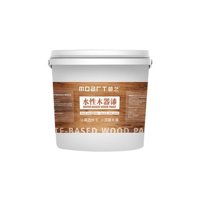莫艺水性木器漆门窗翻新油漆家具改色木器涂料木漆清漆环保家具漆图2