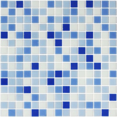 厂家直销蓝色陶瓷泳池马赛克瓷砖300x300水池鱼池卫生间瓷砖批发图3