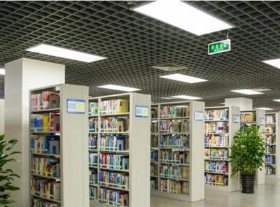 图书馆装修吊顶铝天花建材批发图2