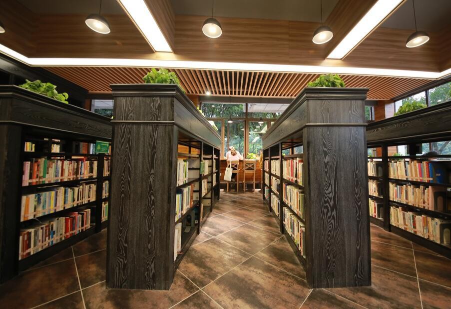 图书馆装修吊顶铝天花建材批发