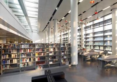 图书馆装修吊顶铝天花建材批发图5