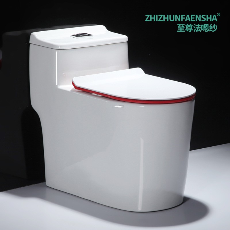 家用抽水马桶节水静音连体座便器虹吸式200 250陶瓷防溅臭坐便器图4