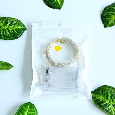 3AA电池盒款led铜线灯串圣诞彩灯银线灯串厂家直销婚庆装饰串灯图3