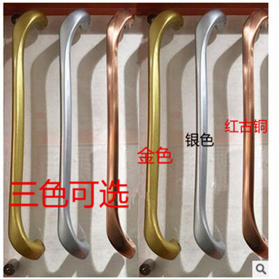 现代简约欧式铝合金重型拉手 实心阳台推拉把手 门窗五金配件批发