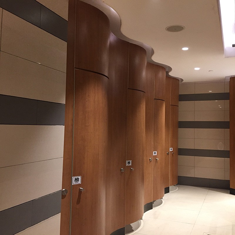 供应深圳香港澳门办公楼商场学校高端卫生间隔断厕隔板厂家直销图5
