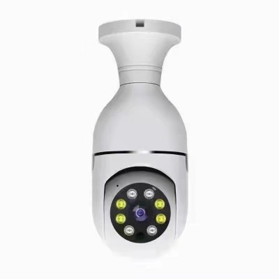 e27灯泡摄像头360度wifi远程家用监控摄像机智能高清夜视全彩灯头图2
