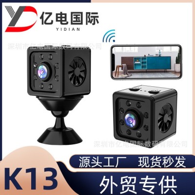 K13摄像机 wifi网络高清户外运动摄像头红外夜视家用儿童相机X6图2