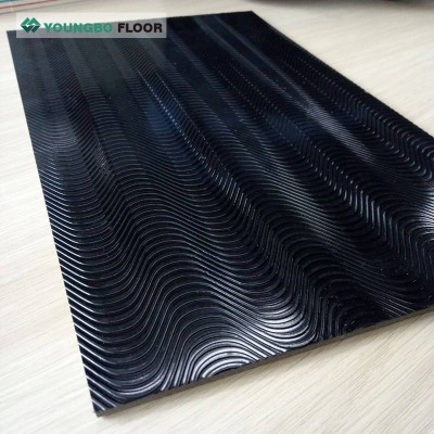 自沉吸4-5mm地板PVC Vinyl Loose Lay Flooring LVT Vinyl Tiles图2