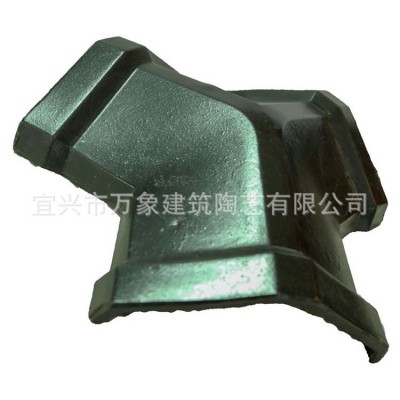 宜兴万象房屋建筑围墙三角三通瓦琉璃瓦片陶瓷瓦配件陶瓦片西式 1片起批图2
