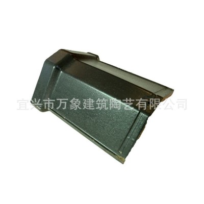 厂家直~销陶瓷瓦 西式感瓦片/工程瓦别墅瓦屋顶瓦酒店陶瓷脊瓦 1片起批图5