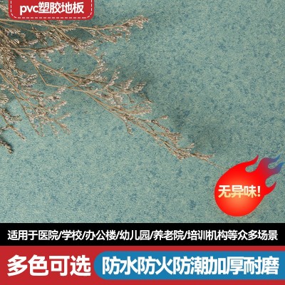 无异味办公室pvc塑胶地板幼儿园防火塑料地板革医院商用多色地胶 10平方米起批图4