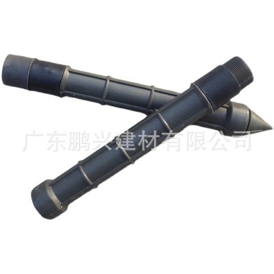 广东PVC袖阀管厂家现货 预埋76注浆花管地基加固48/50注浆袖阀管图5