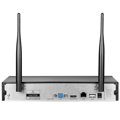 4路无线监控设备套装手机四画面远程wifi摄像头免布线易视云远程图5