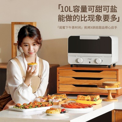 总裁小姐多功能家用蒸炸烤oven空气炸锅烤箱一体机烘焙商用电烤箱图2