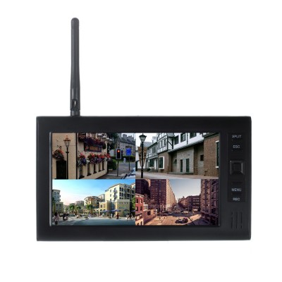 无线监控 家用录像红外无线监控套装 4路DVR7寸显示器水下摄像机图2