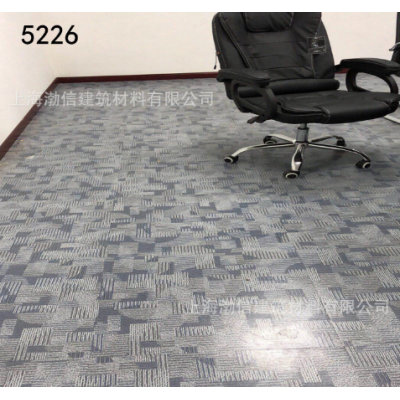 塑胶地板600x600方块地胶商用办公室写字楼会议室pvc好拼接好打理图5