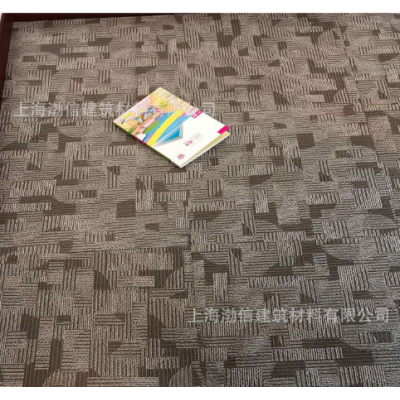 塑胶地板600x600方块地胶商用办公室写字楼会议室pvc好拼接好打理图4