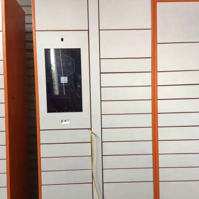组合式指纹型物业快递柜快递包裹柜不锈钢品质快递柜批发图3